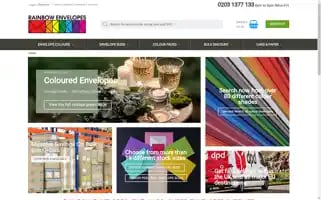 Rainbowenvelopes.co.uk Screenshot 2024-07-03 08:29:34