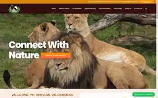 Africanwildernesstours.com Screenshot 2024-04-18 17:30:36