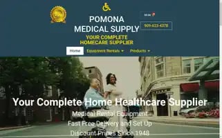 Pomonasurgicalsupply.com Screenshot 2024-05-16 13:10:16