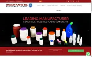 Mahavirplastics.com Screenshot 2024-06-16 13:49:44