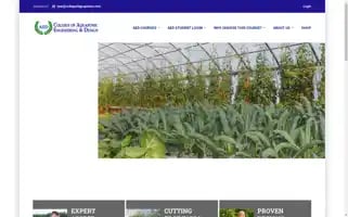 Collegeofaquaponics.com Screenshot 2024-07-02 10:33:29