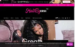Officialhairbykirsh.com Screenshot 2024-04-22 17:31:30