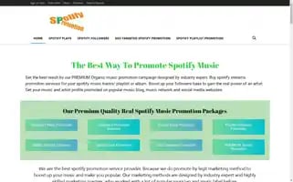 Spotifypromotion.com Screenshot 2024-05-14 01:33:50