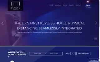 Museumhotel.uk Screenshot 2024-04-23 20:46:12