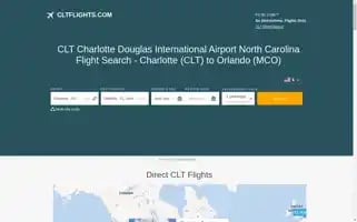 Cltflights.com Screenshot 2024-04-17 07:23:17