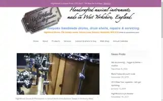Highwooddrums.co.uk Screenshot 2024-06-11 06:11:31