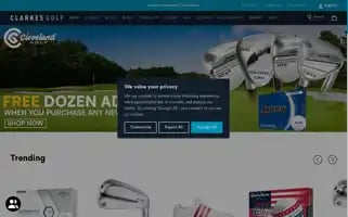 Clarkesgolf.co.uk Screenshot 2024-05-09 02:59:24
