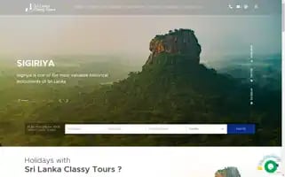Srilankaclassytours.com Screenshot 2024-04-23 06:26:37