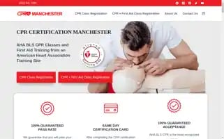 Cprcertificationmanchester.com Screenshot 2024-05-24 19:54:30