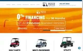 Beechcreekgolfcarts.com Screenshot 2024-05-08 17:46:51