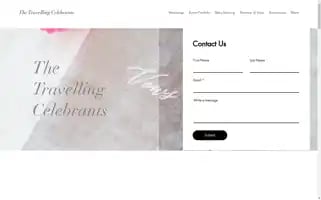 Thetravellingcelebrants.com Screenshot 2024-04-26 16:52:41