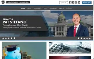 Senatorstefano.com Screenshot 2024-07-02 00:01:56