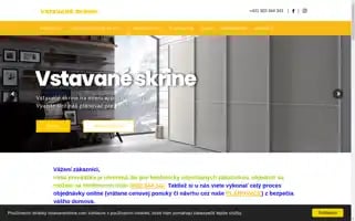 Vstavaneskrine.com Screenshot 2024-07-10 09:22:31