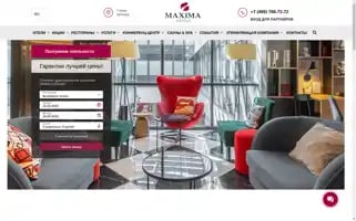 Maximahotels.ru Screenshot 2024-04-25 12:20:32
