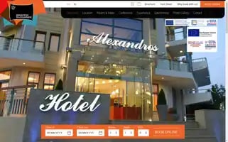Alexandros-hotel.net Screenshot 2024-04-23 15:29:48