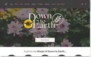 Downtoearthgardencenter.com Screenshot 2024-05-15 20:24:05