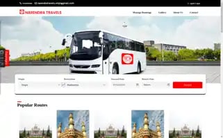 Narendratravels.com Screenshot 2024-04-23 19:18:51