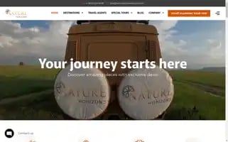Naturehorizonstours.com Screenshot 2024-04-22 13:03:35