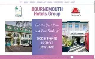 Bournemouthhotelsgroup.com Screenshot 2024-04-14 08:08:34