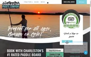 Charlestonpaddleboardco.com Screenshot 2024-07-05 03:34:04