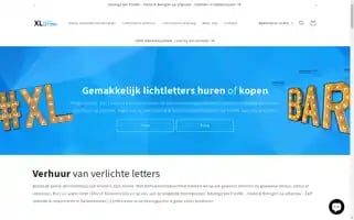 Xllichtletters.nl Screenshot 2024-05-03 10:59:36