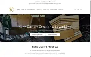 Kuhncustomcreation.com Screenshot 2024-04-27 07:16:22