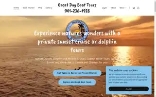 Greatdayboattours.com Screenshot 2024-04-26 02:25:22