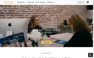 Drmoranmedspa.com Screenshot 2024-07-01 12:09:10