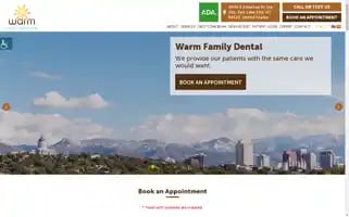 Warmfamilydentistry.com Screenshot 2024-07-06 02:36:56