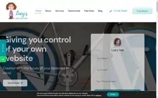 Lucyswebdesigns.co.uk Screenshot 2024-07-01 11:13:56