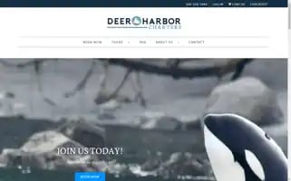 Deerharborcharters.com Screenshot 2024-05-05 15:27:54