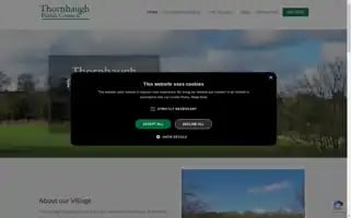 Thornhaughparishcouncil.co.uk Screenshot 2024-06-18 11:54:32