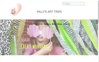 Millysarttrips.com Screenshot 2024-04-22 17:49:13