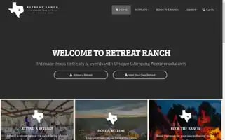 Theretreatranch.com Screenshot 2024-07-03 02:43:16