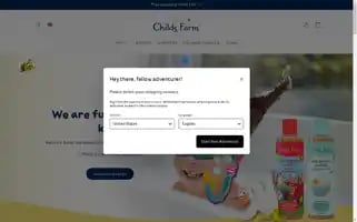 Childsfarm.com Screenshot 2024-05-04 18:11:50