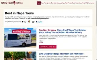 Napatourshuttle.com Screenshot 2024-04-15 15:13:45