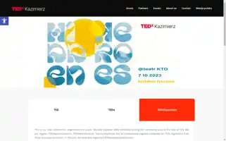 Tedxkazimierz.com Screenshot 2024-06-11 22:18:24