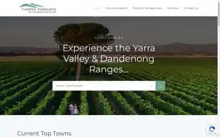 Yarrarangesaccommodation.com.au Screenshot 2024-05-15 08:15:55