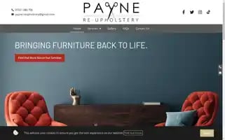 Paynereupholstery.co.uk Screenshot 2024-05-19 17:06:29