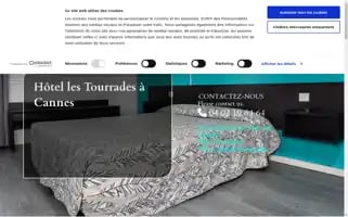 Hotellestourrades.fr Screenshot 2024-04-18 14:39:45