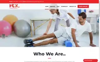 Foxphysiotherapy.com.au Screenshot 2024-05-18 03:53:14