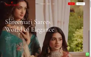 Shreematisarees.com Screenshot 2024-05-29 01:27:26