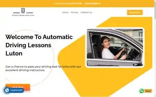 Automaticdrivinglessonsluton.co.uk Screenshot 2024-06-18 22:38:49