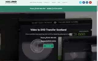 Videotodvdscotland.co.uk Screenshot 2024-06-19 02:33:41