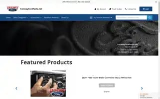 Fairwayfordparts.net Screenshot 2024-05-09 16:10:01