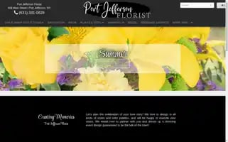 Portjeffersonflorist.net Screenshot 2024-07-05 21:20:42