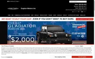 Guptonmotors.com Screenshot 2024-05-10 00:14:22