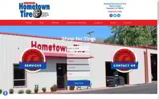 Marshallhometowntire.com Screenshot 2024-05-12 21:00:42