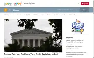 Northernpublicradio.org Screenshot 2024-07-01 22:35:40