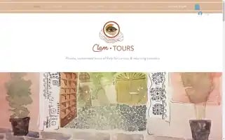 Clamtoursitaly.com Screenshot 2024-04-22 17:55:57